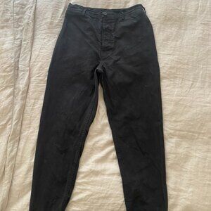 Jesse Kamm Ranger Pant Organic Fine Cotton Canvas Women's Pants Size 14 tailored